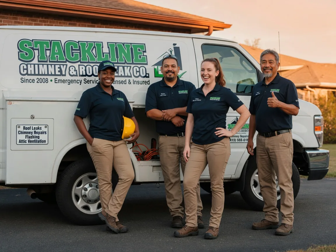 Chimney flashing repair company in Omaha, GA